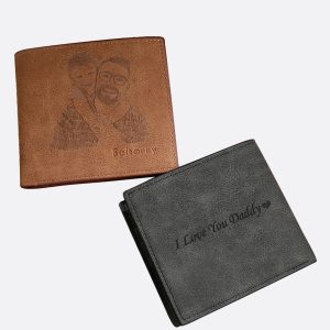 UnusualStandout #531 Men's Custom PU Photo Wallet