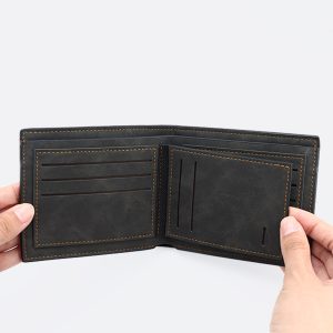 UnusualStandout #556 Custom Soft Leather Puzzle Men's Wallet