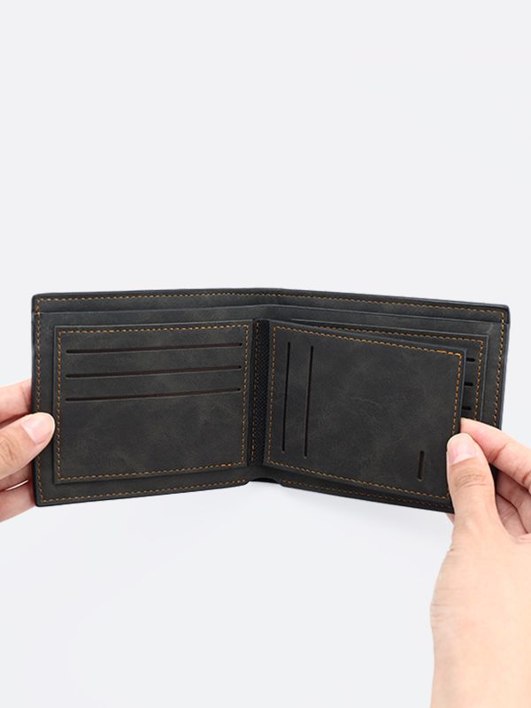 UnusualStandout #556 Custom Soft Leather Puzzle Men's Wallet