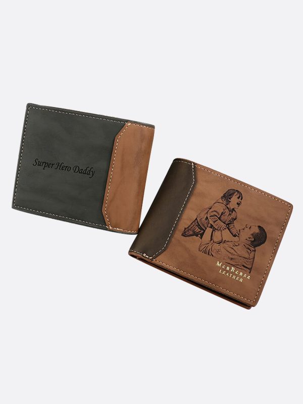 UnusualStandout #558 Custom Photo Men's Wallet