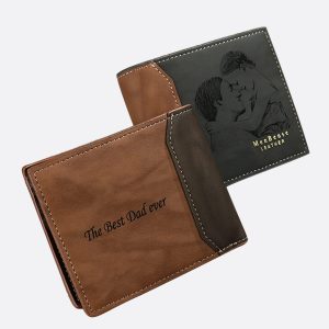 UnusualStandout #558 Custom Photo Men's Wallet