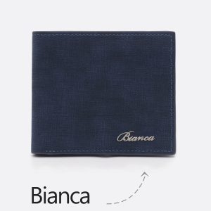 UnusualStandout #570 Personalized Name Men's Wallet Blue