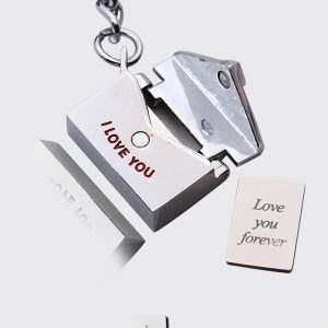 UnusualStandout #598 I Love You Vocal Bag Photo Keychain