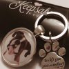 UnusualStandout #608 Personalized Pet Photo Key Ring