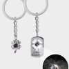 UnusualStandout #623 Personalized Couple Picture Projection Keychain,Couple Keychain Set