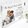 UnusualStandout #656 Personalized Acrylic Anniversary Date Keepsake