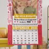 UnusualStandout #659 Personalized Name Anniversary Date Blanket For Couple