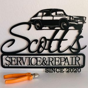 UnusualStandout #667 Personalized Auto Service and Repair Name Tags