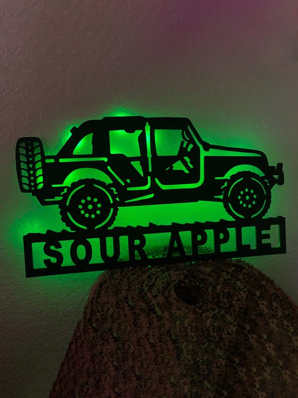 UnusualStandout #689 Personalized Offroad Led Lights Home Decor