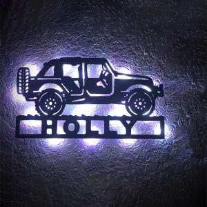 UnusualStandout #689 Personalized Offroad Led Lights Home Decor