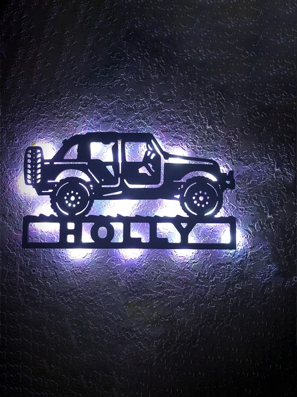 UnusualStandout #689 Personalized Offroad Led Lights Home Decor