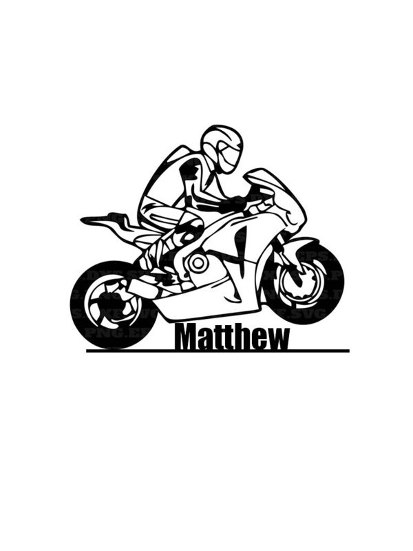 UnusualStandout #692 Personalized Custom Motorcycle Riding Metal Sign