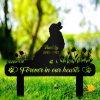 UnusualStandout #709 Personalized Pet Memorial Garden Sign