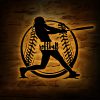 UnusualStandout #734 Personalized Baseball Led Lights