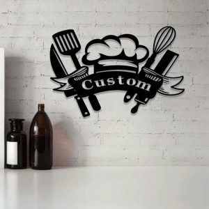 UnusualStandout #738 Personalized Custom Kitchen Metal Signs