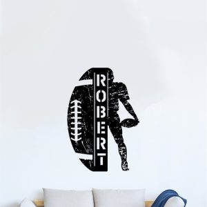 UnusualStandout #742 Personalized Football Metal Signs