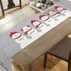 UnusualStandout #771 Personalized Snowman Family Name Table Runner Home Decor