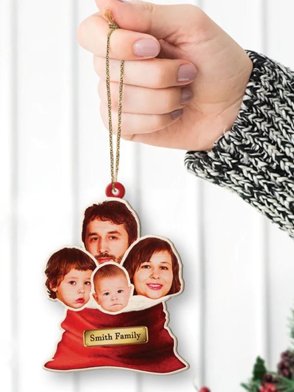 UnusualStandout #799 Personalized Photo Christmas Decorations