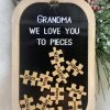 UnusualStandout #805 Personalized Puzzle Decoration Gift