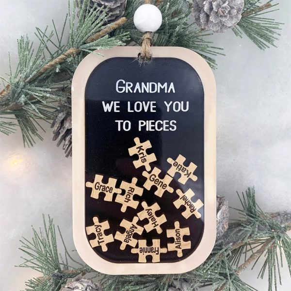 UnusualStandout #805 Personalized Puzzle Decoration Gift