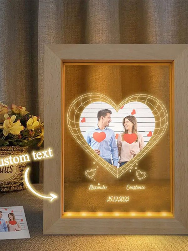 UnusualStandout #816 Personalized Valentine's Day Photo Frames