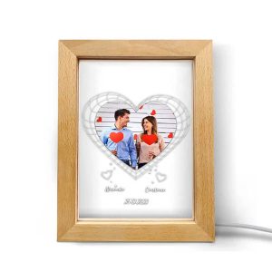 UnusualStandout #816 Personalized Valentine's Day Photo Frames