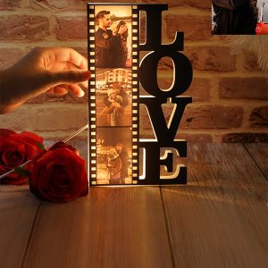 UnusualStandout #850 Personalized LOVE Film Photo Night Light