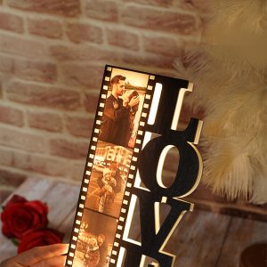 UnusualStandout #850 Personalized LOVE Film Photo Night Light